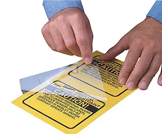 3M Druckschützende Laminatfolie 8417, Transparent glänzend, 60 mm x 198 m